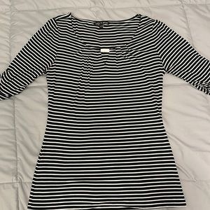 Cable & Gauge Small Black and White Dress Shirt